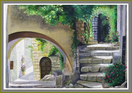 Bormes-les-mimosas - Huguette Hoche