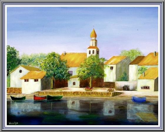Yvoire-sur-lac-Léman - Huguette Hoche