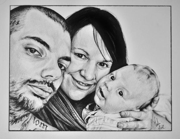 ma petite famille - Mélanie Paris - Cliquer pour afficher en grand