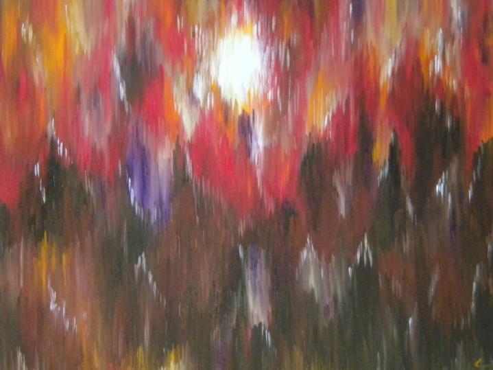 Emulsion flamboyante - Rüdy Theunis - Cliquer pour afficher en grand