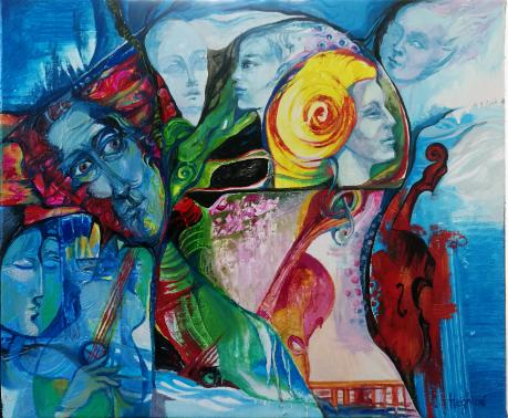 Les muses - Heghiné Hovanesian