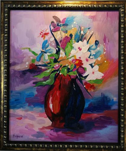 Bouquet de fleurs - Heghiné Hovanesian