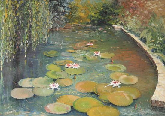 Mare aux nénuphars - Jacques Majos