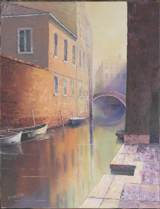 Canal de Venise - Jacques Majos