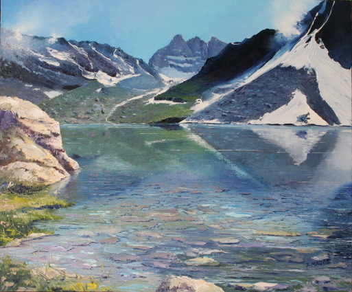 Le grand Pic de Belledonne - Jacques Majos