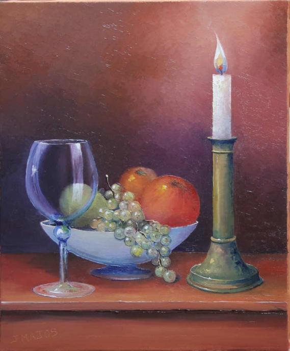 La bougie - Jacques Majos
