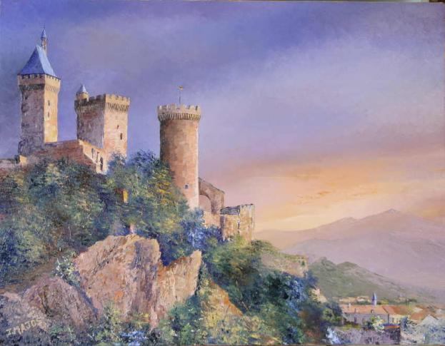 Le château de Foix - Jacques Majos - Click to enlarge