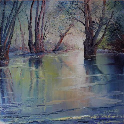 Les arbres rouges - Jacques Majos