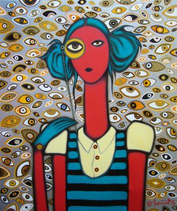 Lola & monocle - Natasha Lyapkina
