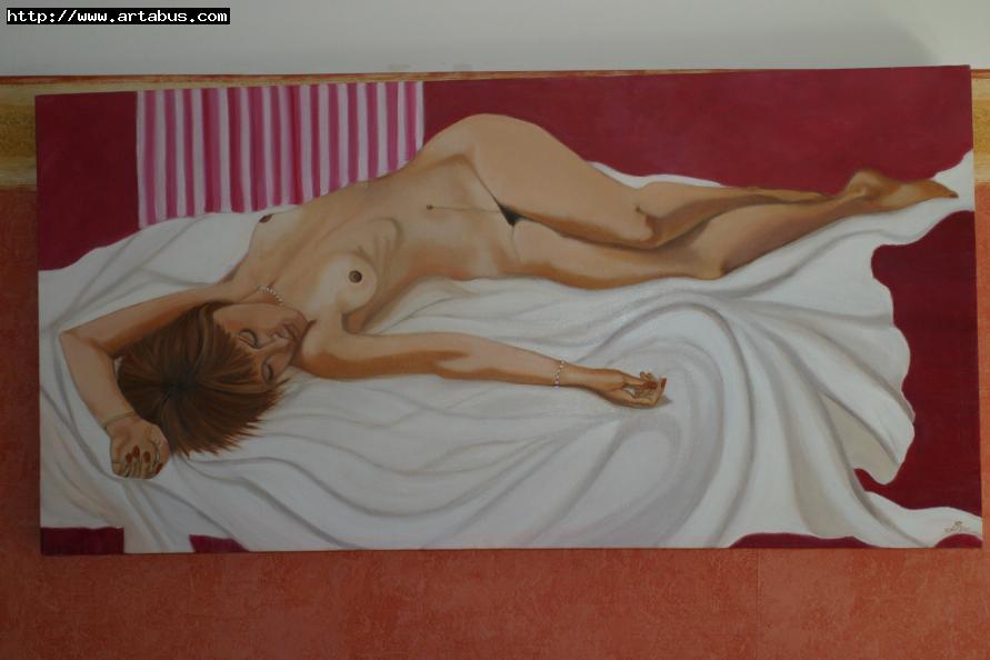 Femme sieste - Mireille Lubrano - Click to enlarge