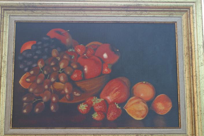 Coupe de fruits - Mireille Lubrano - Click to enlarge