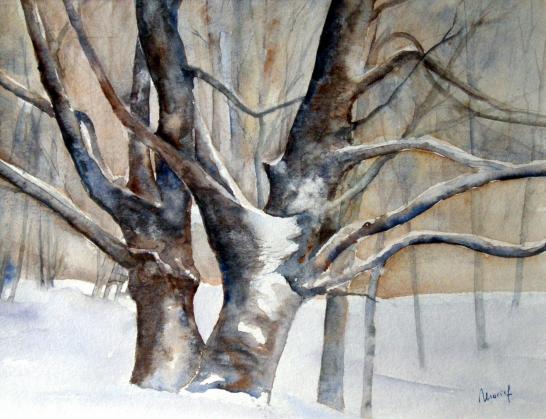Hiver - Marie-Françoise Vigreux
