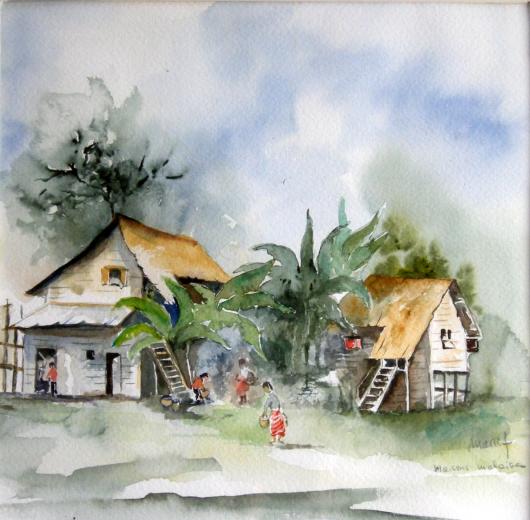 village philippin - Marie-Françoise Vigreux
