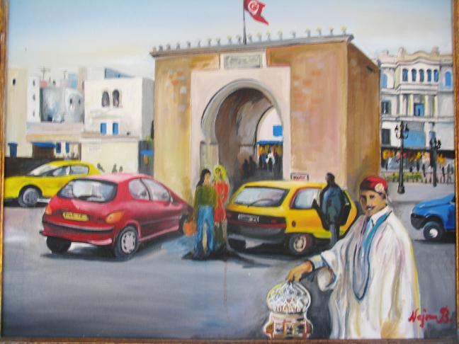 Tunis too nice - Najoua Antar Benothmane - Click to enlarge