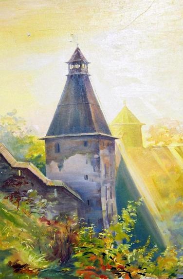 Monastery wall - Alexander Panfilov
