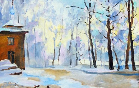 January frost - Alexander Panfilov