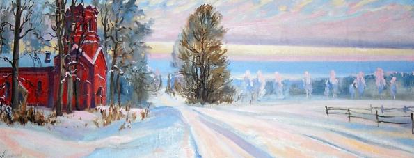 Winter road - Alexander Panfilov - Click to enlarge