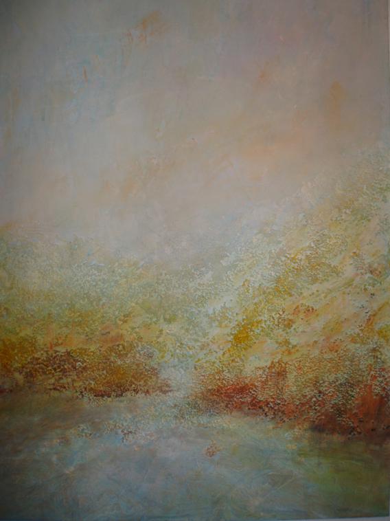 paysage abstrait - Martine Dominé