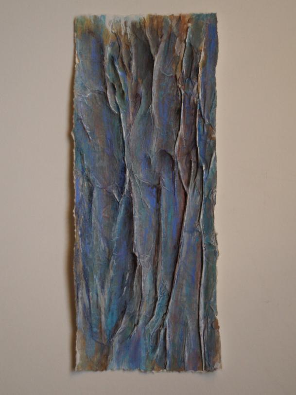 Relief bleu - Martine Dominé - Cliquer pour afficher en grand
