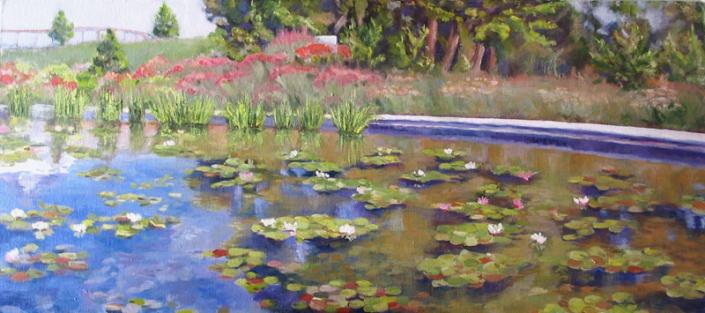 Water lilies - Olga Gorbacheva - Click to enlarge