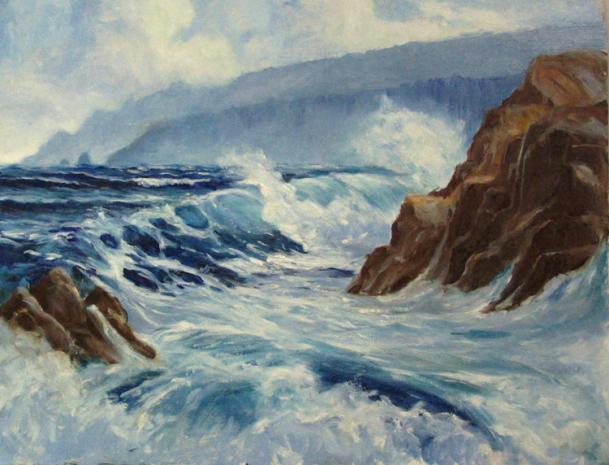 The Big Wave - Olga Gorbacheva - Cliquer pour afficher en grand
