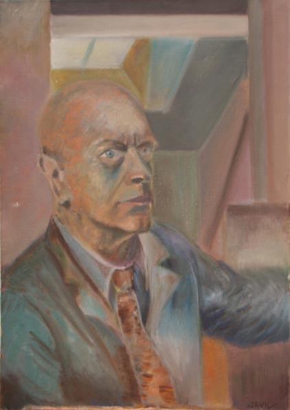 Autoportrait à l'atelier #4759 - Javil