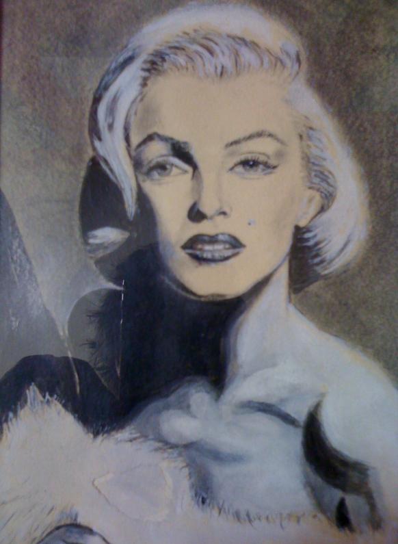 Maryline Monroe - Christian Gérardin - Click to enlarge