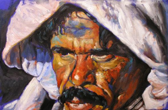 Bedouin Man - Suzanne Paleczny - Cliquer pour afficher en grand