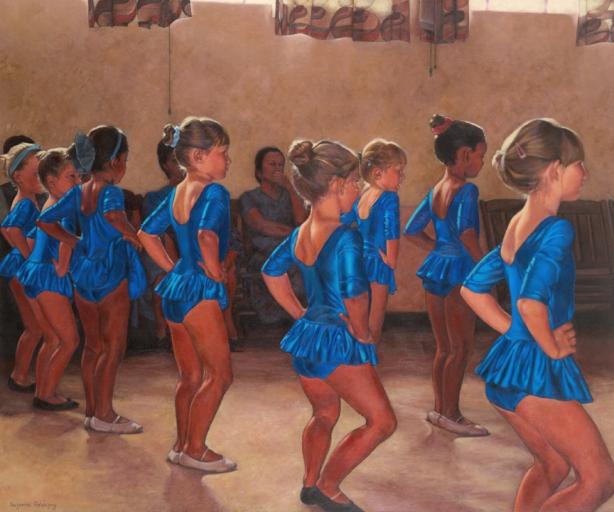 Miss June's Dance Studio in Harare: Watching Day - Suzanne Paleczny - Click to enlarge