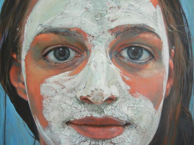 Beauty Mask: Detail - Suzanne Paleczny - Click to enlarge