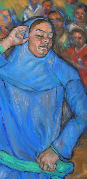 Wedding Dancer II (detail) - Suzanne Paleczny