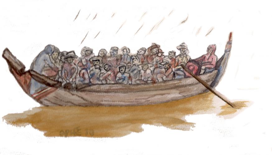 boatpeople2 - Ophélie Bonheme - Click to enlarge