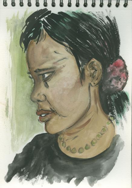 jeune fille - Ophélie Bonheme