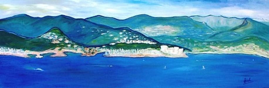 La Baie de Théoule - Vickx - Cliquer pour afficher en grand