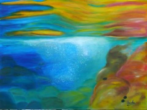 Paysage sous-marin aux Iles des Vieilles - Vickx