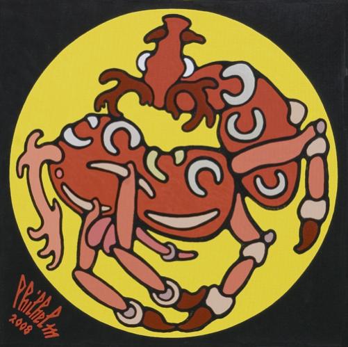 M95 – CERVIDÉ DANS UNE PLEINE LUNE - Philhelm
