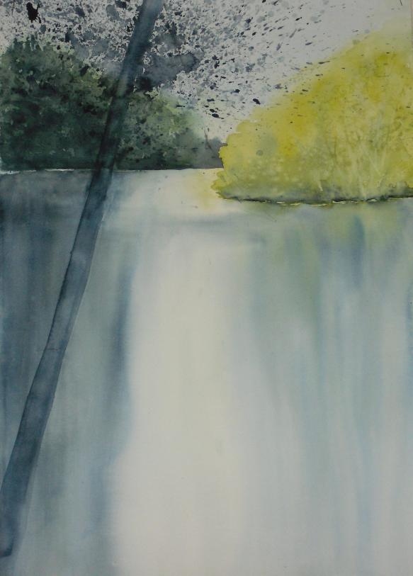 Lac - Elisabeth Tiel - Cliquer pour afficher en grand