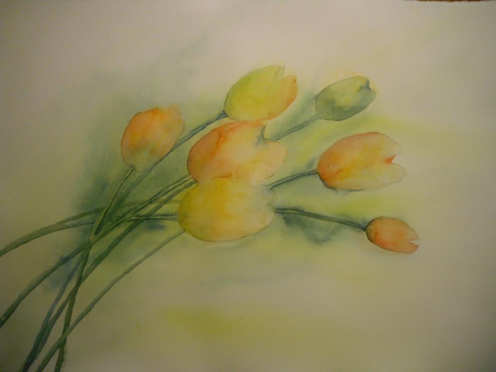 Tulipes - Elisabeth Tiel - Click to enlarge