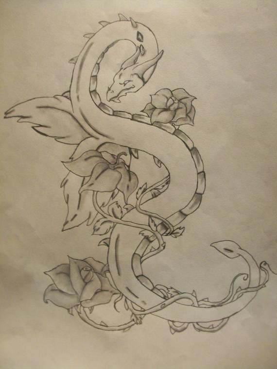 Flower Dragon - Kim Bailey