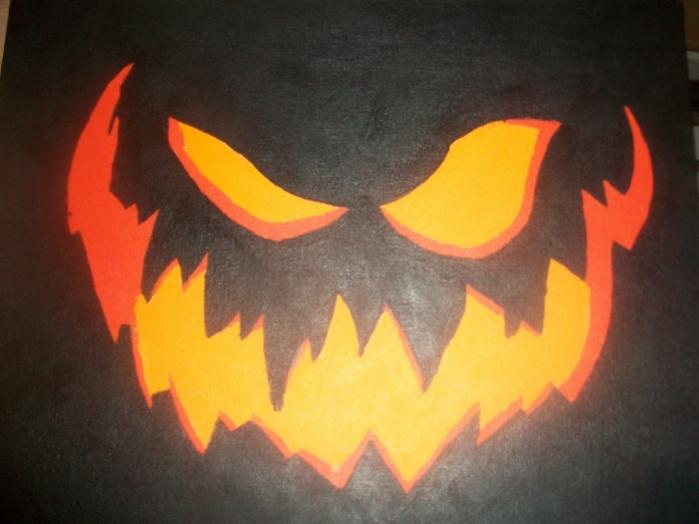 Evil Pumpkin - Kim Bailey - Click to enlarge