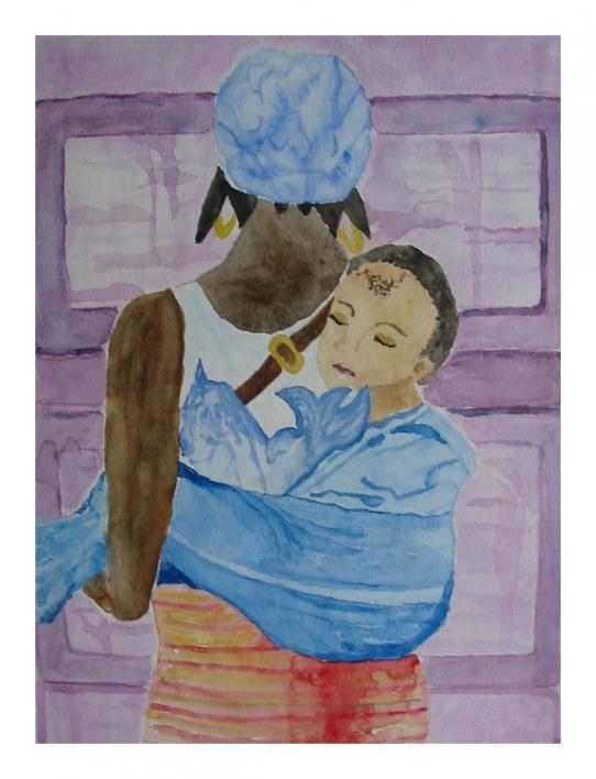 enfant sac à dos - Denise Geneviève Levi Valensi