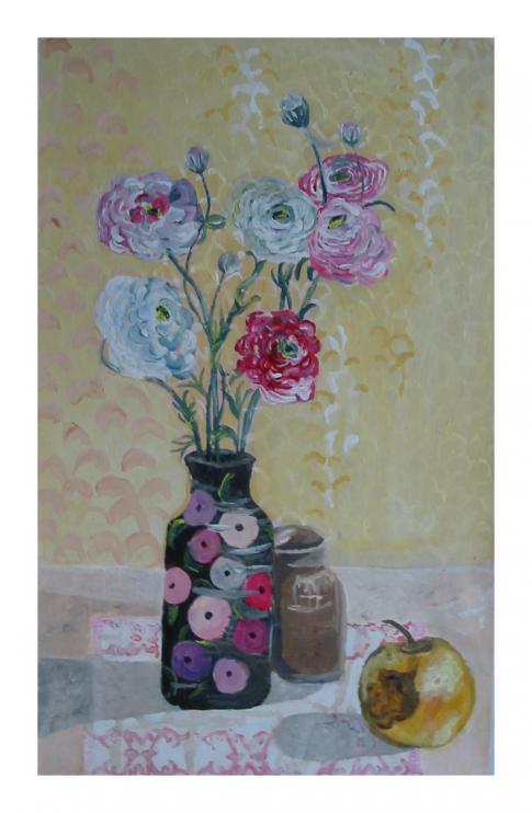 bouquet à la pomme - Denise Geneviève Levi Valensi
