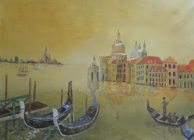 venise - Denise Geneviève Levi Valensi - Cliquer pour afficher en grand