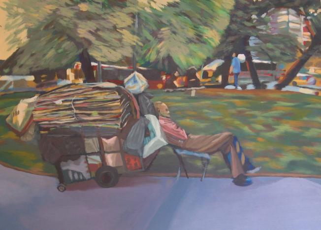 Cardboard collector 1 - Natalia Daltoe - Click to enlarge