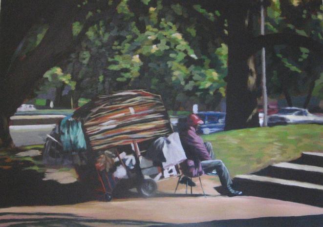 Cardboard collector 2 - Natalia Daltoe - Click to enlarge