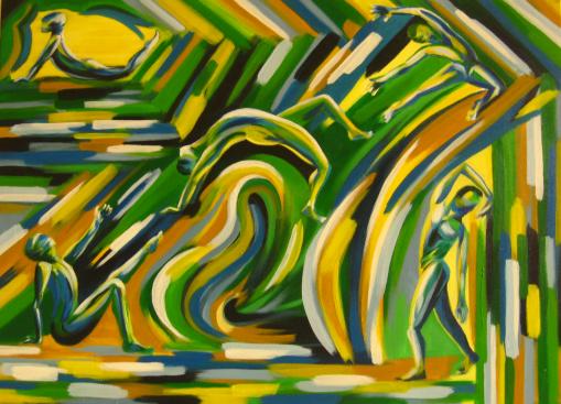 Dance of the sun and the leaves - Natalia Daltoe