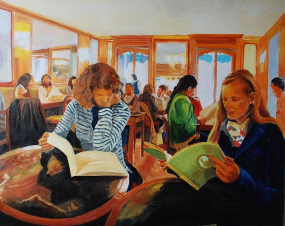 Café la Durée - Katia Noin-Ledanois - Click to enlarge