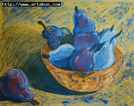 Poires bleues - Katia Noin-Ledanois