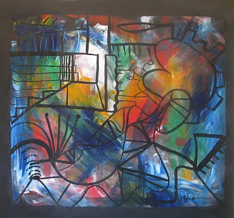 Il cavaliere azzurro e le onde - Alfonso Robustelli