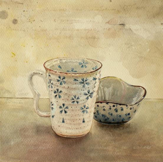 Honey,lemon,forget-me-not - Penka Stoianova